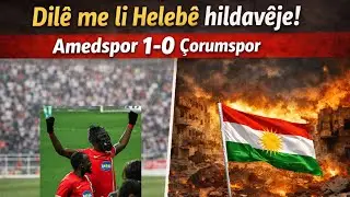 AMED SPOR 1-0 ÇORUM SPOR / Dil li Helebê ye!