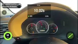 Разгон Subaru Impreza XV, 2010 год, 2.0 литра, 150 сил, 4AT, 0 - 100 км/ч, 402 метра.