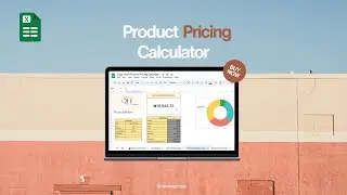 How To | Product Pricing Calculator- Tutorial | Google sheets 