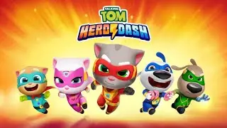 Talking Tom Hero Dash 4 MIN STRAIGHT- ARY GamePlay