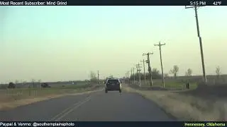 Critical Fire Weather in Western Oklahoma - Live Storm Chaser