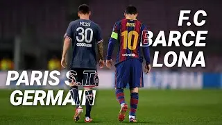Leo Messi(Barcelona) VS Leo Messi(Paris S.t Germain) - Goals, Skills, Dribbling, Passes - Who Win?
