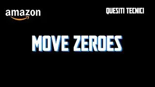 Move Zeroes -  Leetcode 283 - Two Pointers - Python - Ita