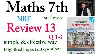 Maths class 7th | Review exercise 13 | rev ex 13 | unit 13 | Probability | Q no  1-5 