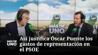 Así justifica Óscar Puente los gastos de representación en el PSOE: 