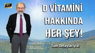 D VİTAMİNİ HAKKINDA HER ŞEY! l Prof. Dr. Haluk Akbaş Anlatıyor! #Dvitamini #magnezyum #kalsiyum #nad