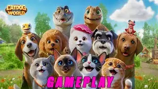 CatDog World: After Humans. Gameplay. Геймплей.