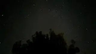A beautiful evening that perfect for star gazing/natures noise / beautiful atmosphere