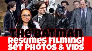 Robert Pattinson BACK Filming THE BATMAN | LEAKED Set Photos