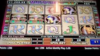 [SLOTGASM] $1837 JACKPOT, CLEOPATRA II @ COSMOPOLITAN - High lImit  11.2015
