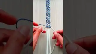 how to make a mad max cobra snake 🐍 paracord bracelet tutorial #shorts #ytshorts#knot #carft