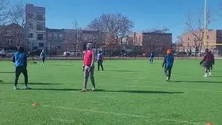 Exciting Soccer Game in Brooklyn Ice Cold Weather. Albany FC 1-15-23 #soccer #soccervideo #brooklyn