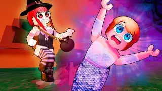 Roblox Movie | A Witch Turned Me Into A Mermaid!