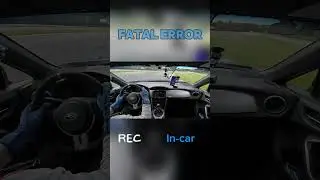 Вылетел с трека исполнил 360* #timeattack #subaru #BRZ