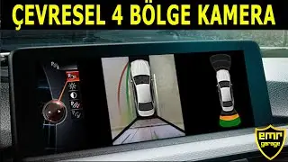 360 Derece çevresel 4 bölge kamera montajımız - Emr Garage Ankara