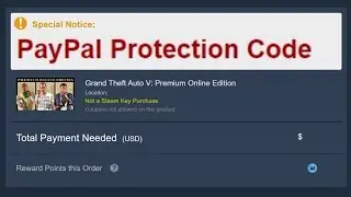 How to enter PayPal PROTECTION CODE to validate account access (WinGameStore)