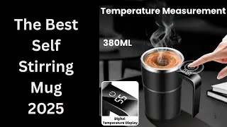 Best Self-Stirring Mug for 2025 | USB Rechargeable & Waterproof!