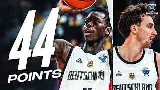 Schr&ouml;der (23 PTS) & Wagner (21 PTS) Were ELECTRIC! | FIBA EuroBasket 2025 | August 29, 2025