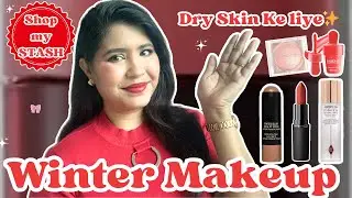 Winter mein dry skin Ke Liye best makeup!!! Hindi