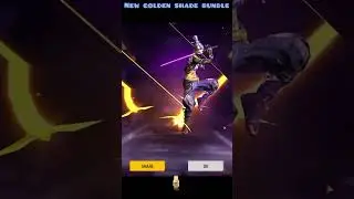 FREE FIRE NEW GOLDEN SHADE BUNDLE EDISON REVIEW| FF NEW RING SPIN| GARENA FREE FIRE| GAME ZONE