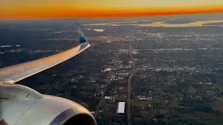 [4K] &ndash; Stunning Seattle Sunset Landing &ndash; Alaska &ndash; Boeing 737-900/ER &ndash; SEA &ndash; N277AK &ndash; SCS 1517