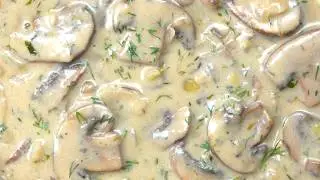 Creamy Mushroom Soup with Champignons &ndash; Delicate and Aromatic!