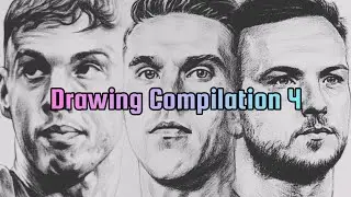 Pencil Drawing Compilation 4 | Cole Palmer, Gyokeres, and Ivan Rakitic