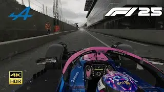 Franco Colapinto´s Alpine A525 - Monza GP Race | F1 25 Steering Wheel Gameplay
