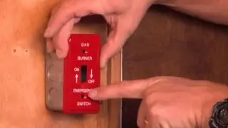 1 Gang Box Cover: One-Gang Emergency Toggle Switch Cover for Gas Powered Applications BP-19350