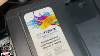 Printer repair🖨️ Brother DCP-T720DW Error: PAPER JAM