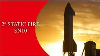 2&ordm; Static Fire Starship SN10 (LabPadre Webcam) 25/02/21