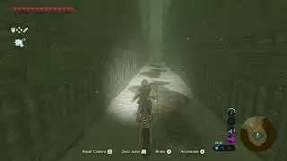 Zelda BOTW: Link Master Cycle Zero Driveby North Lomei labrinth