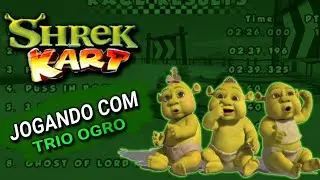 SHREK KART: JOGANDO COM TRIO OGRO, portugues (PT-BR)