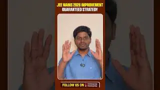 Results Stress | JEE Mains 2026 Improvement Guaranteed Strategy | #JEEMains2026 | #shorts