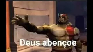 Jogando God of War Dublagem STR Brasil