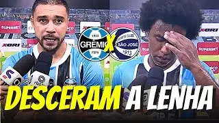 💥😱RAPAZ! Ou&ccedil;a os FORTES DESABAFOS de Jo&atilde;o Pedro e Willian AP&Oacute;S A PARTIDA contra o S&atilde;o Jos&eacute; na ARENA