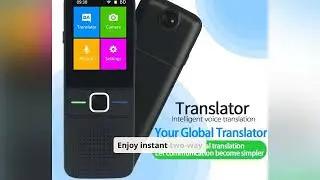 FxyxGyc Language Translator Device &ndash; Portable Instant Translator with WiFi Support! 🌍✈️