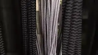 Braided power cord