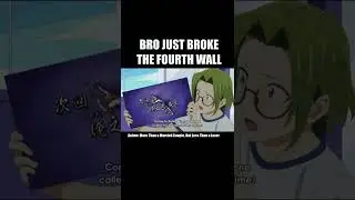 Bro Just Broke The 4th Wall (More Than a Married Couple, But Not Lovers.)