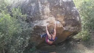 La Magrilla 6A+ at La Badina, Alcaniz