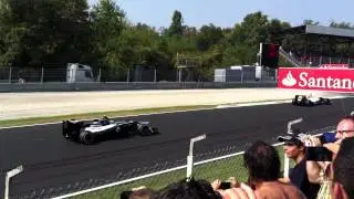 Formel 1 Monza Parabolica Parabolika - Kurve Ausgang Start Ziel
