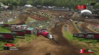 How to Have A Proper Battle In MXGP 2 [Online clip with Rick, Mikey, and I]