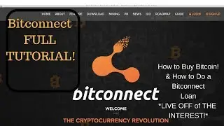 Bitconnect FULL TUTORIAL!!  Plus Day 24 Update $1307 Earned