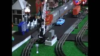 Toy Circus Lionel Train Layout