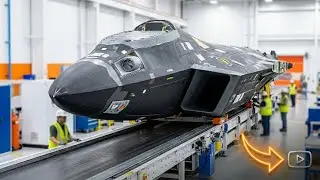 Inside the Factory: F-22 Raptor IRST Sensor Integration & Stealth Livery
