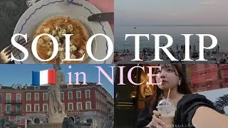 一人旅Vlog｜南仏ニースで過ごしてみた