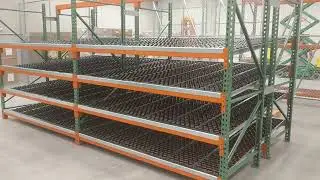 Teardrop Pallet Rack and Carton Flow Rack