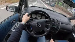 РЕТРО ТЕСТ ДРАЙВ МАЗДЫ ПРЕМАСИ(1.8 100л.с.)ОБЗОР/ДИЗАЙН/ВОЖДЕНИЕ ОТ ПЕРВОГО ЛИЦА