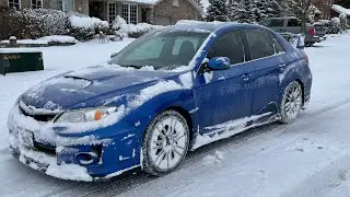 Winterizing my slammed STI