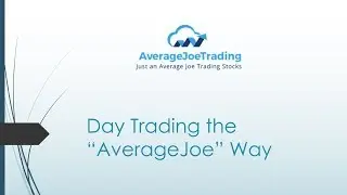 Бесплатный вебинар &laquo;Дневной трейдинг по методу &laquo;AverageJoe&raquo;&raquo; (запись)